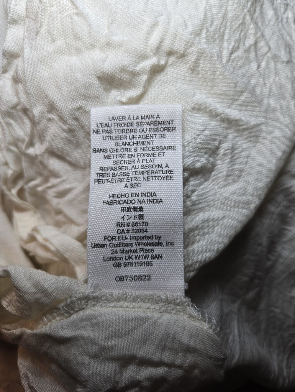 Free People Day Glow Embroidered Midi Peasant Dress Cream Boho XS - Picture 4 of 5